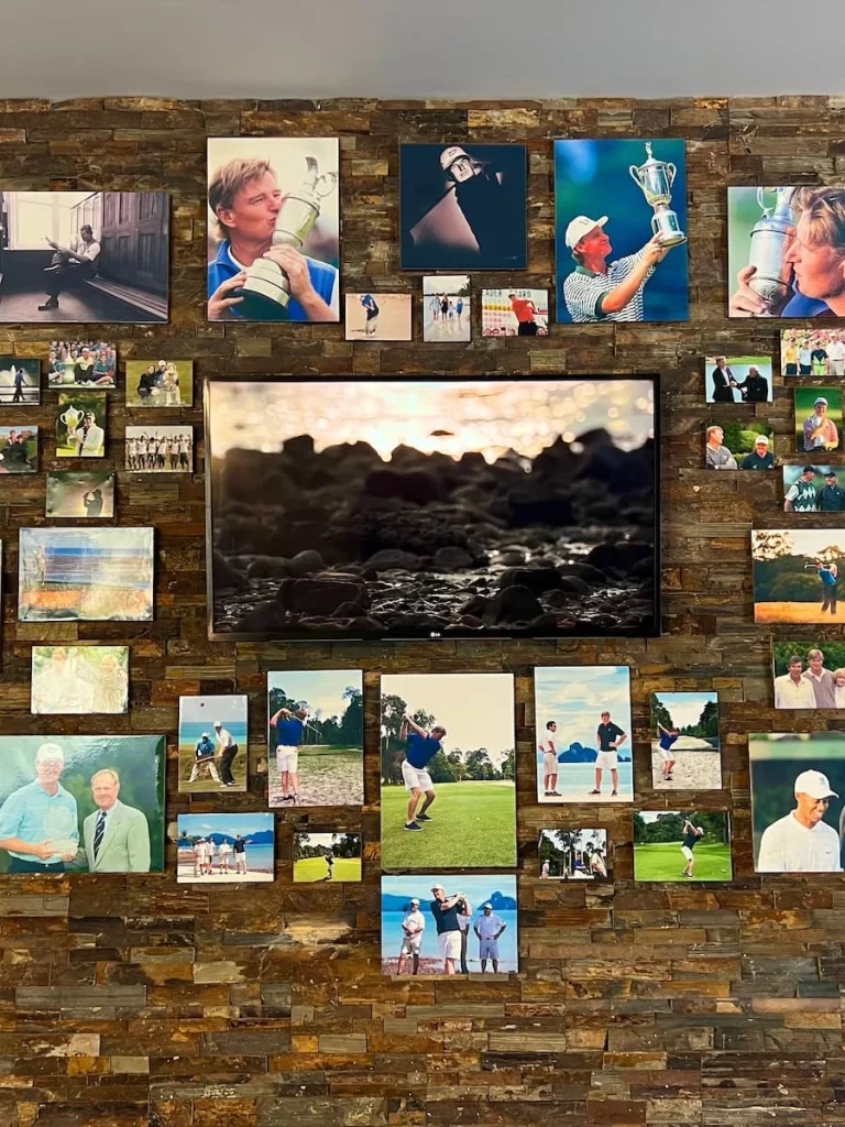 Sustainable luxury Datai Langkawi: Wall with awards and accolades insideEls Golf Club, Teluk Datai