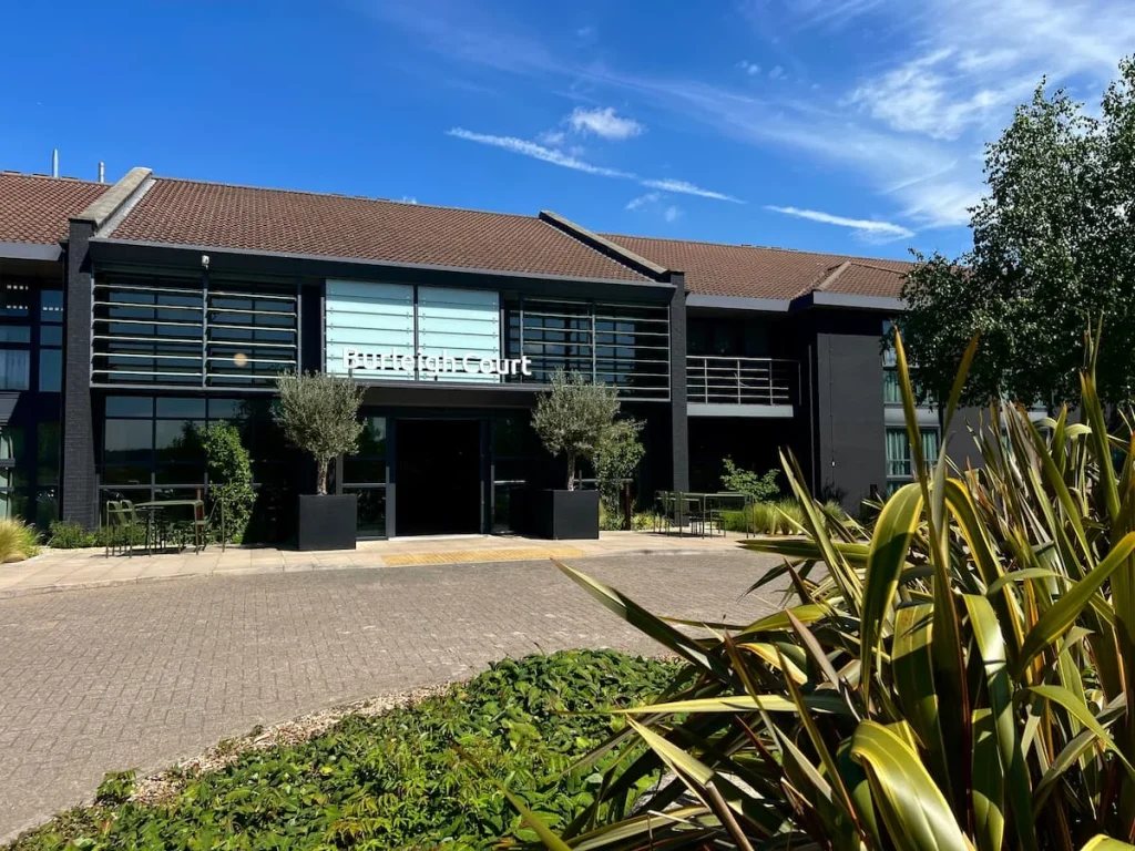 Fifty The Street at Burleigh Court Hotel: Exterior view of Burleigh Court Hotel, Loughborough.