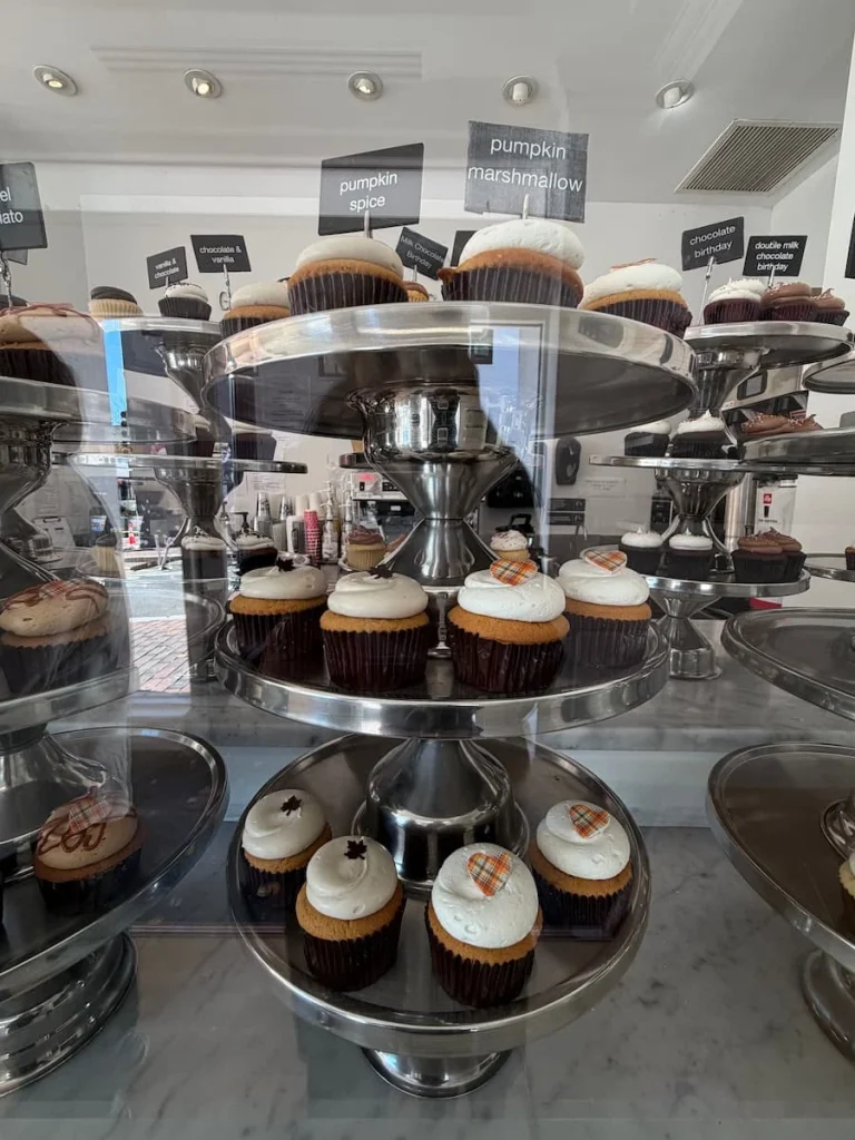 Cupcake carousel at Georgetown Cupcakes, Washington DC