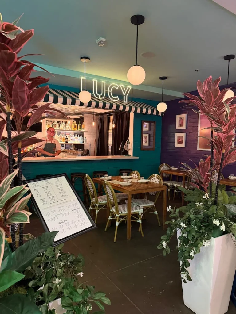 Lucy Italian restaurant and stall at Union Market, Washington